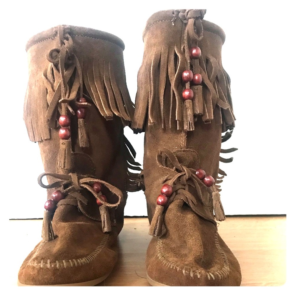 Boho Minnetonka Boots